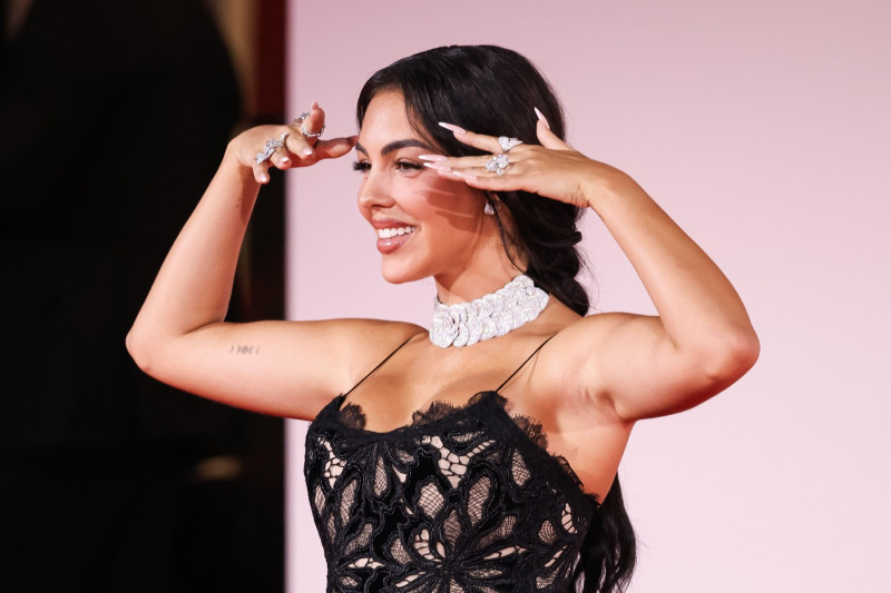 Venice Lido, Italy. 01st Sep, 2025. Venice, 82nd Venice International Film Festival - Day 4 - The Filming Italy Venice Award red carpet. Pictured: Georgina Rodriguez Credit: Independent Photo Agency/Alamy Live News