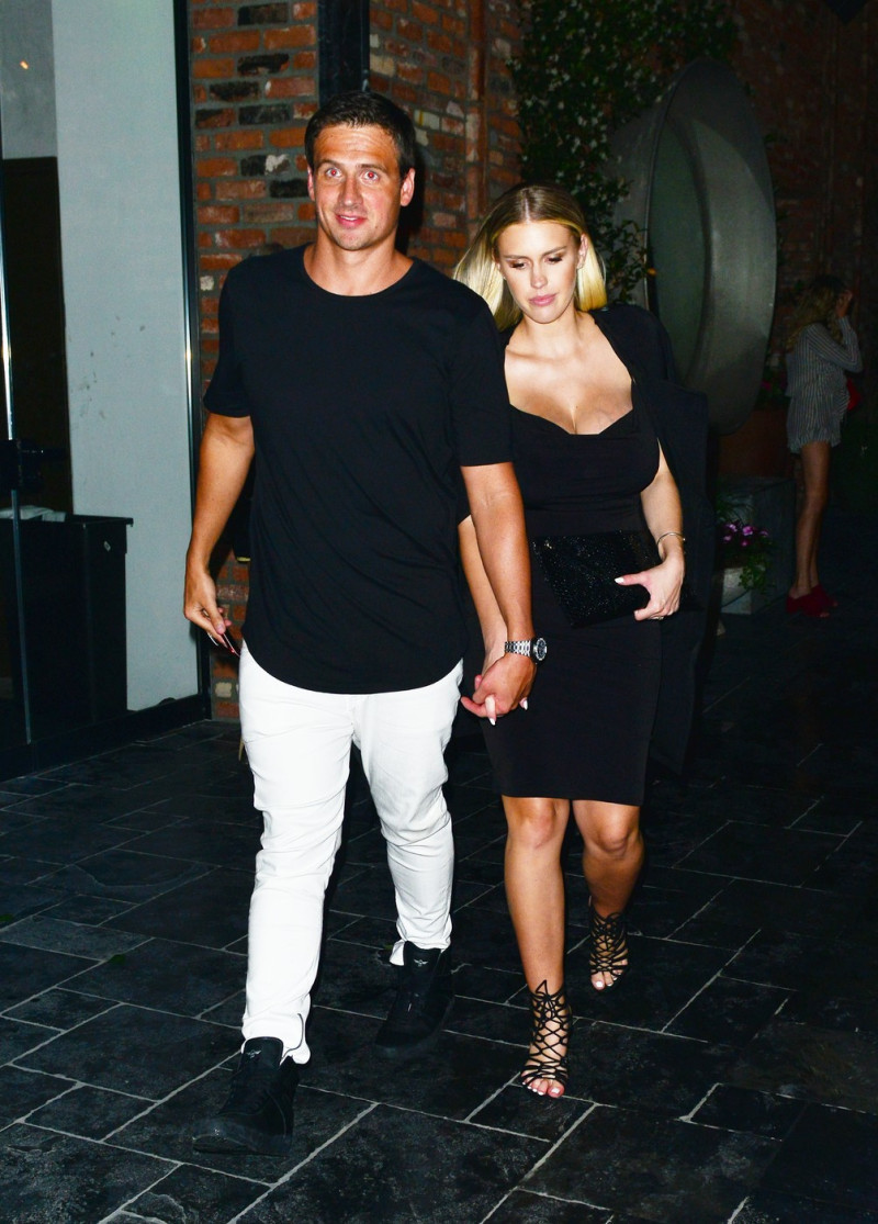 Ryan Lochte celebrates end of swimming ban by hitting Hollywood with Kayla Rae Reid