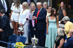 US Open - Donald Trump In The Stands