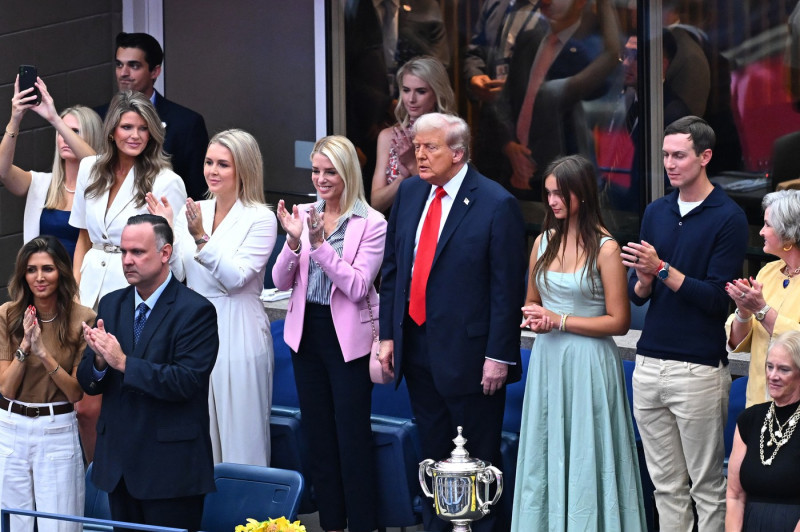 US Open - Donald Trump In The Stands