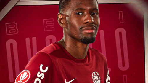 Beni Nkololo, OUT de la CFR Cluj! A plecat direct în străinătate