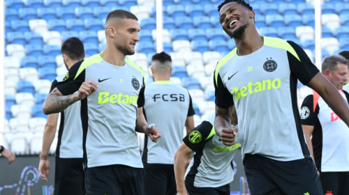 S-a recuperat în timp record și a început antrenamentele cu FCSB!