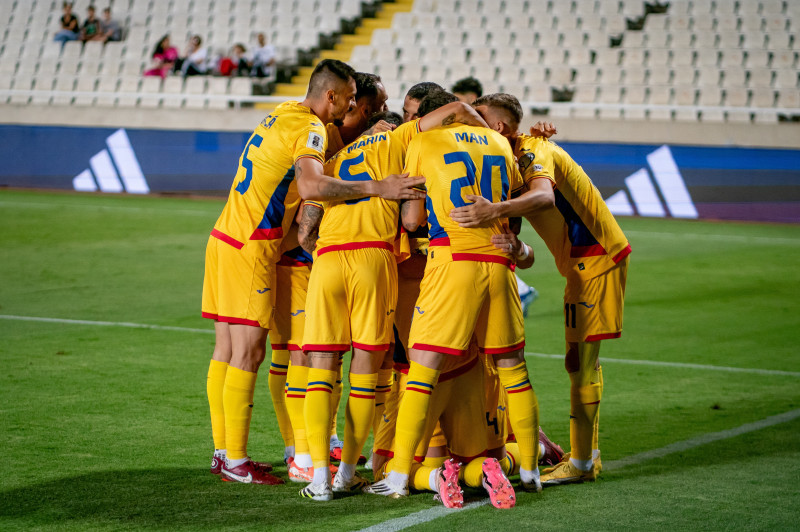 FOTBAL:CIPRU-ROMANIA, PRELIMINARIILE C.M. 2026 (09.09.2025)
