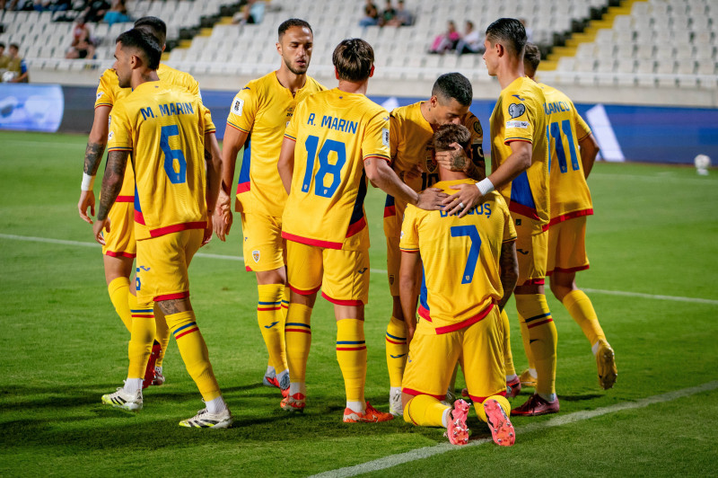FOTBAL:CIPRU-ROMANIA, PRELIMINARIILE C.M. 2026 (09.09.2025)