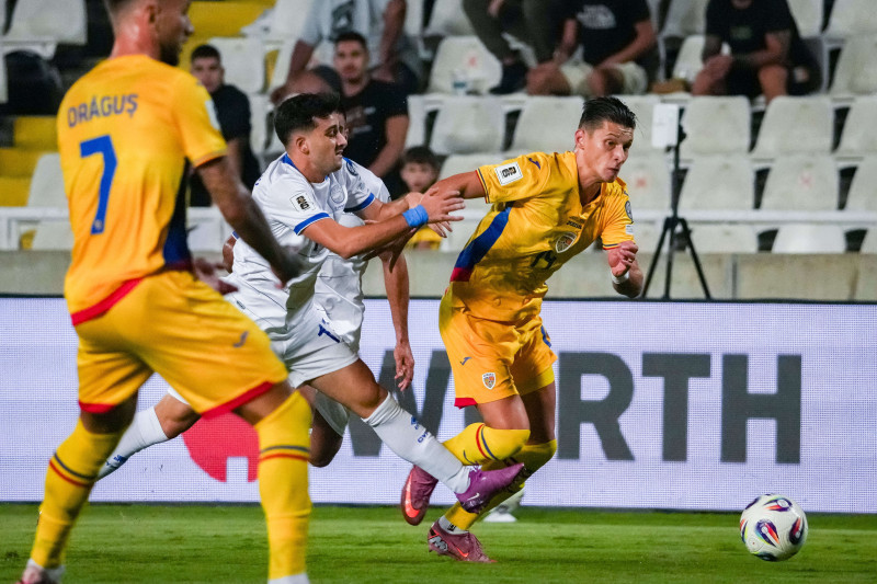 FOTBAL:CIPRU-ROMANIA, PRELIMINARIILE C.M. 2026 (09.09.2025)