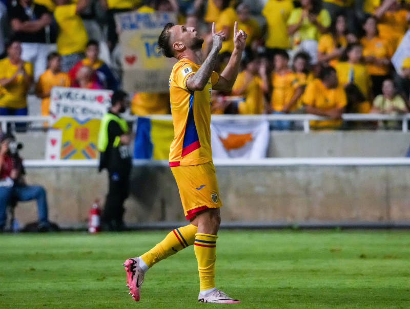 FOTBAL:CIPRU-ROMANIA, PRELIMINARIILE C.M. 2026 (09.09.2025)