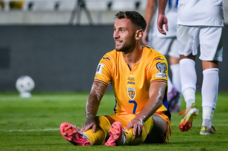 FOTBAL:CIPRU-ROMANIA, PRELIMINARIILE C.M. 2026 (09.09.2025)