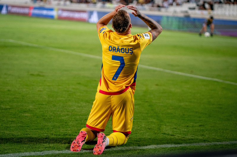 FOTBAL:CIPRU-ROMANIA, PRELIMINARIILE C.M. 2026 (09.09.2025)