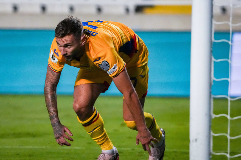 FOTBAL:CIPRU-ROMANIA, PRELIMINARIILE C.M. 2026 (09.09.2025)