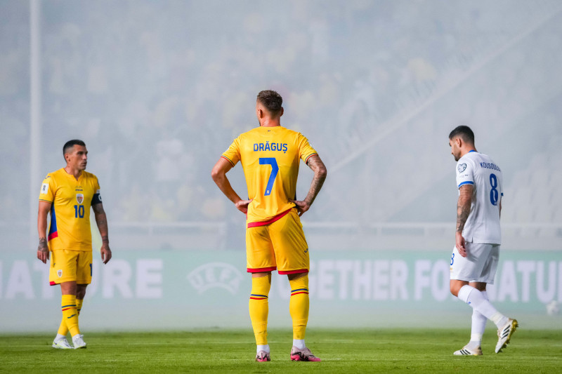 FOTBAL:CIPRU-ROMANIA, PRELIMINARIILE C.M. 2026 (09.09.2025)