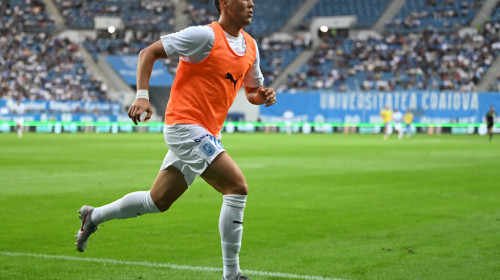 Reacția lui Adrian Rus, după ce a debutat la Universitatea Craiova. Mesaj direct pentru suporteri