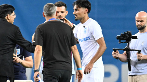 Suprinzător! Ce a făcut Ștefan Baiaram la puțin timp după ce Rădoi i-a strigat să iasă de pe teren