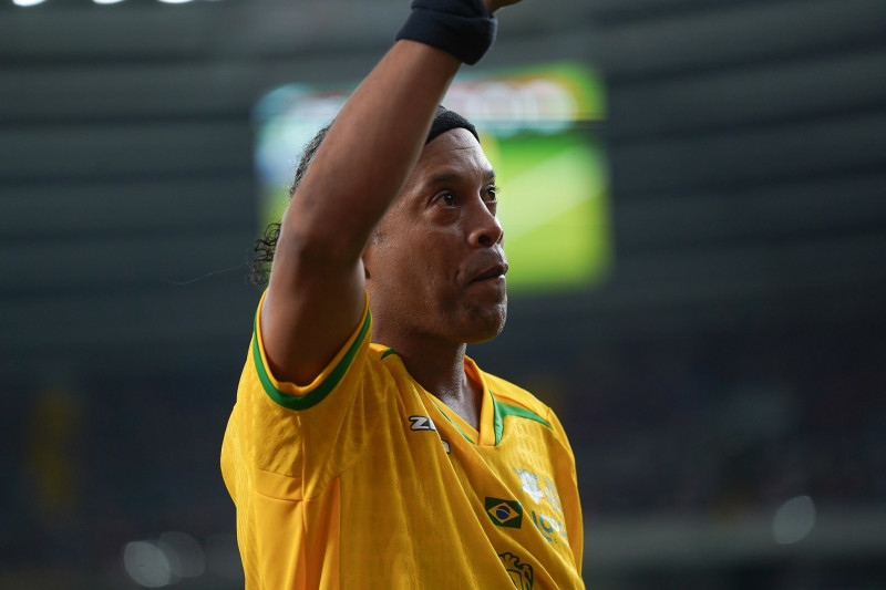 INTERNATIONAL FRIENDLY FOOTBALL MATCH: POLAND - BRAZIL - RONALDINHO SHOW 2025 IN POLAND