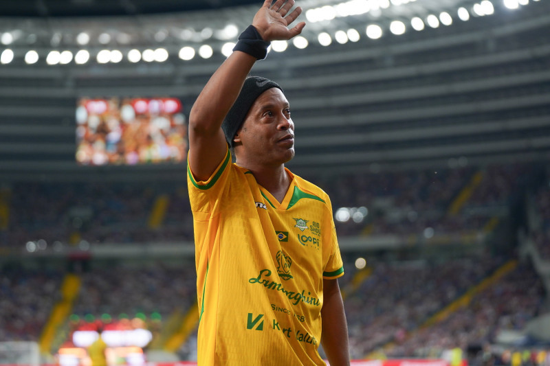 INTERNATIONAL FRIENDLY FOOTBALL MATCH: POLAND - BRAZIL - RONALDINHO SHOW 2025 IN POLAND