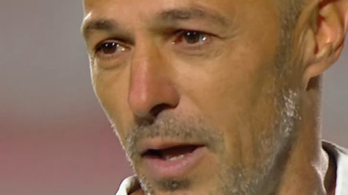 Bogdan Andone a început să plângă, după FC Argeș - 'U' Cluj 1-0! La flash-interviu a explicat totul