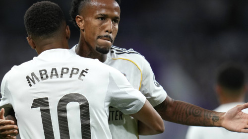 Real Madrid - Espanyol 1-0, ACUM, pe Digi Sport 2. Ce torpilă! Eder Militao a înscris golul carierei