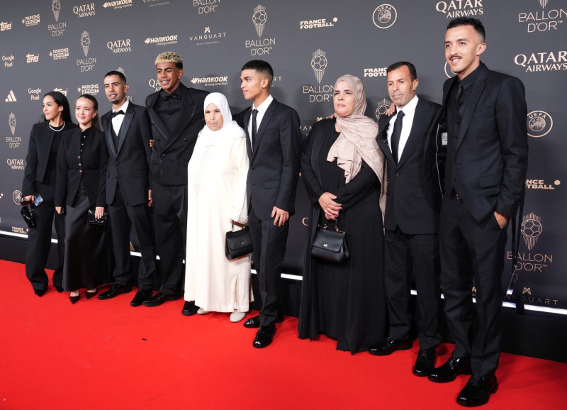 Ballon d'Or Ceremony 2025 - Red Carpet Arrivals - Theatre du Chatelet