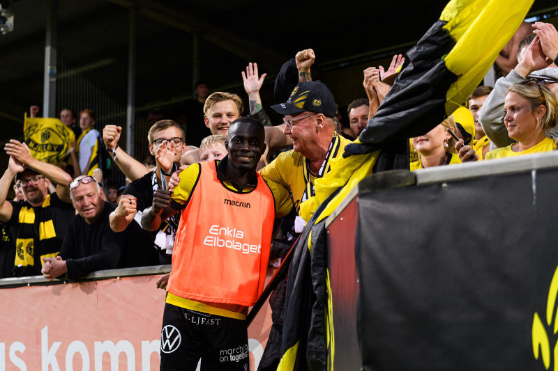 Fotboll, Allsvenskan, Mjällby - Halmstad