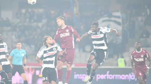 U Cluj - CFR Cluj 2-2. Remiză în derby-ul Ardealului