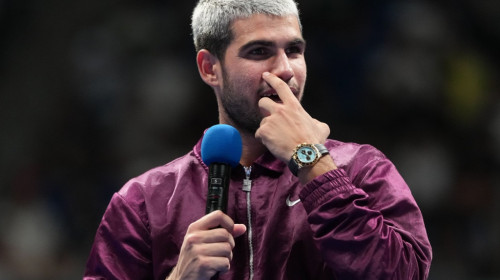 S-a retras! Carlos Alcaraz a făcut anunțul, după turneul de la Tokyo: ”Sufăr de unele probleme”