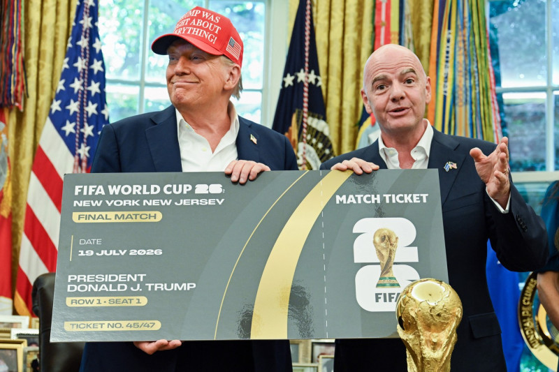 President Donald Trump Announces 2026 World Cup Draw, WASHINGTON, United States - 22 Aug 2025