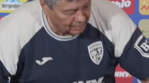 Mircea Lucescu s-a ridicat și a plecat de la conferința de presă: "Știi de ce fac asta?"