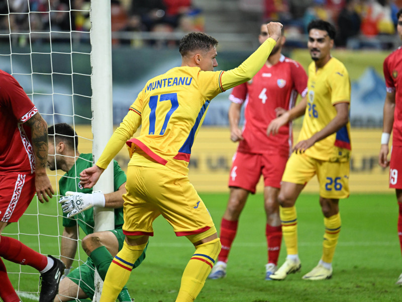 FOTBAL:ROMANIA-MOLDOVA, AMICAL (9.10.2025)