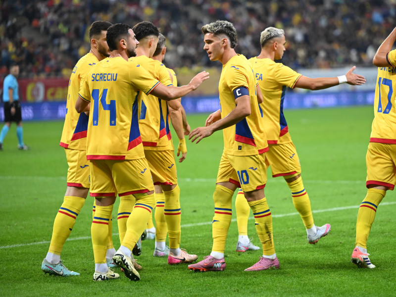 FOTBAL:ROMANIA-MOLDOVA, AMICAL (9.10.2025)