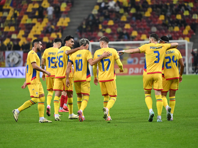 FOTBAL:ROMANIA-MOLDOVA, AMICAL (9.10.2025)