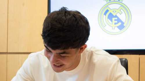 Raul Perțea a semnat cu Real Madrid: reacție în română a fiului lui Marcelo