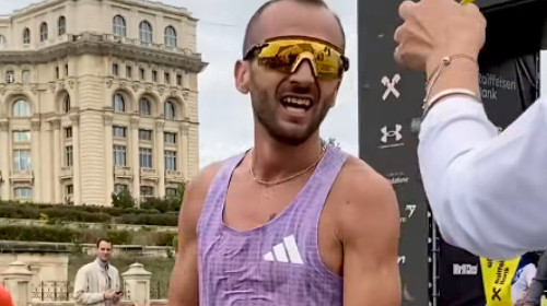 A fost doborât recordul național la maraton!