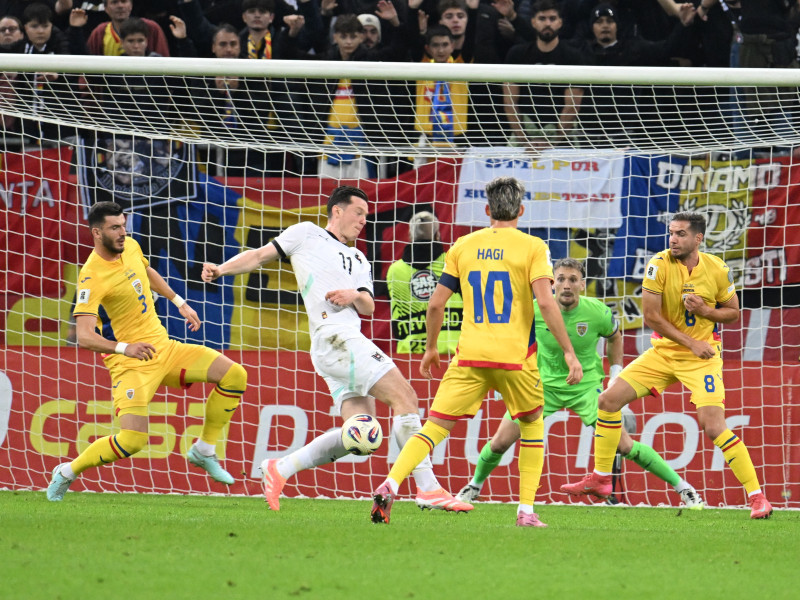 FOTBAL:ROMANIA-AUSTRIA, PRELIMINARIILE C.M. 2026 (12.10.2025)