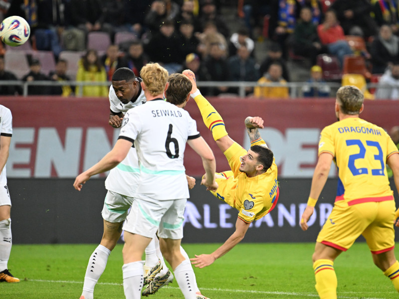 FOTBAL:ROMANIA-AUSTRIA, PRELIMINARIILE C.M. 2026 (12.10.2025)