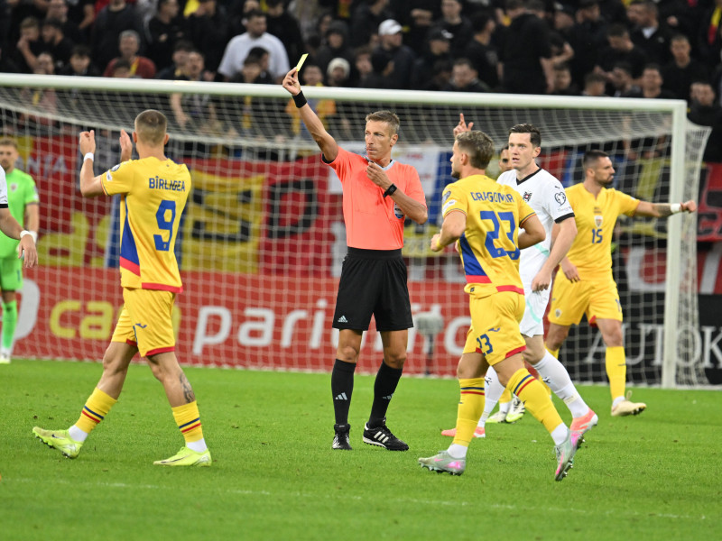 FOTBAL:ROMANIA-AUSTRIA, PRELIMINARIILE C.M. 2026 (12.10.2025)