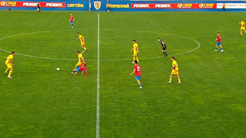 România U20 - Cehia U20 0-1, ACUM, pe Digi Sport 1. Pikolon a deschis scorul pentru oaspeți