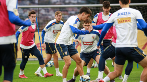 Costin Curelea i-a pus la treabă! Cum s-au antrenat ”Tricolorii”, înainte de România U21 - Cipru U21