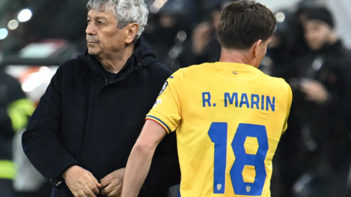Mircea Lucescu a spus totul despre Răzvan Marin: "Nu puteam să continui cu el". A pus la zid un alt titular