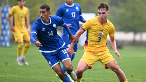 România U19 - Cipru U19 1-2. ”Tricolorii” lui Adrian Dulcea au cedat, deși au condus din minutul 35
