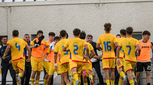 După ce a făcut egal cu Franța, România U17 a învins cu 5-1 și e la un pas de Euro. Marcatori de la Real și AC Milan