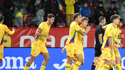 România U21 - Cipru U21 1-0, ACUM. ”Tricolorii”, în avantaj la pauză