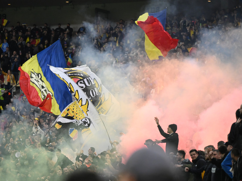 FOTBAL:ROMANIA-AUSTRIA, PRELIMINARIILE C.M. 2026 (12.10.2025)