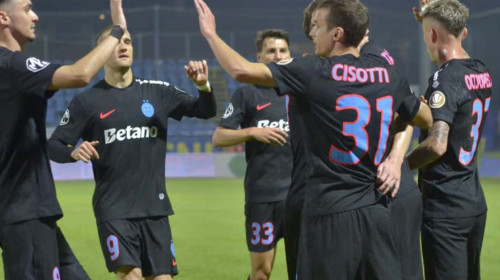 Concluziile după prima repriză din Metaloglobus - FCSB: ”Probleme”