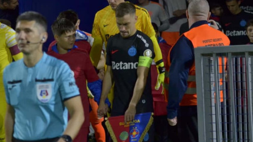 Darius Olaru a rămas fără cuvinte, după eșecul FCSB-ului cu Metaloglobus