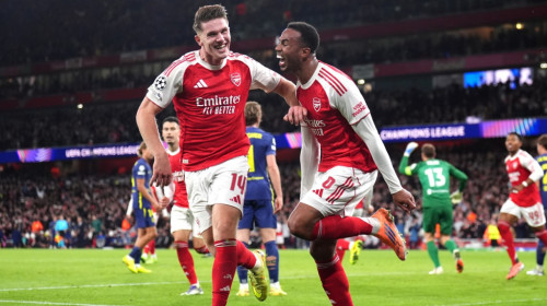Arsenal - Atletico Madrid 4-0. ”Tunarii” au marcat de 4 ori în 13 minute și au făcut instrucție