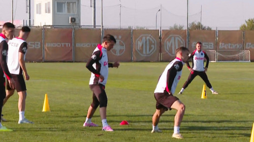 A revenit la antrenamentele FCSB-ului înaintea meciului cu Bologna