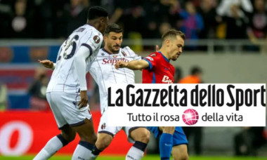 Cum a numit-o Gazzetta dello Sport pe FCSB în timpul meciului cu Bologna