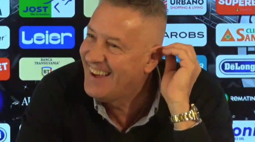 Cristiano Bergodi, prima conferință la 'U' Cluj: ”Nu sunt magician” + Mesaj tranșant: ”Cine nu, afară!”