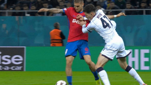 A fost sau nu penalty la Bîrligea? Momentul care putea schimba soarta partidei FCSB - Bologna