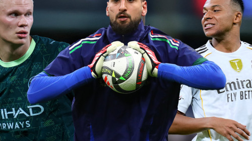 Gianluigi Donnarumma a ales între Kylian Mbappe și Erling Haaland