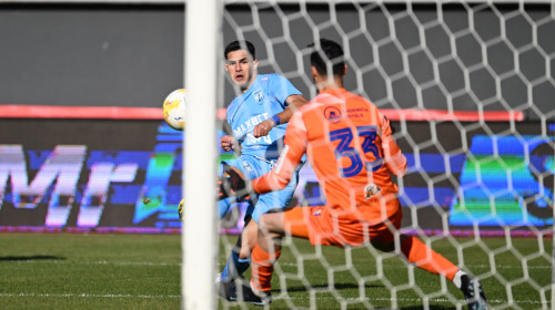 Chindia Târgoviște - Voluntari 0-2. Ilfovenii au câștigat, deși au jucat o repriză în 10 oameni